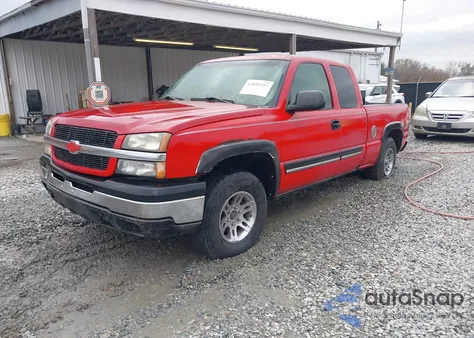 2003 Chevrolet Silverado 1500 Ls из США, поврежденный, VIN 2GCEK19T631318264